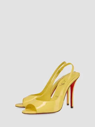 Christian Louboutin Women's Sofia Z 100MM Heels - Yellow | Thumbnail 2 Christian Louboutin Women's Sofia Z 100MM Heels - Yellow | Thumbnail 2