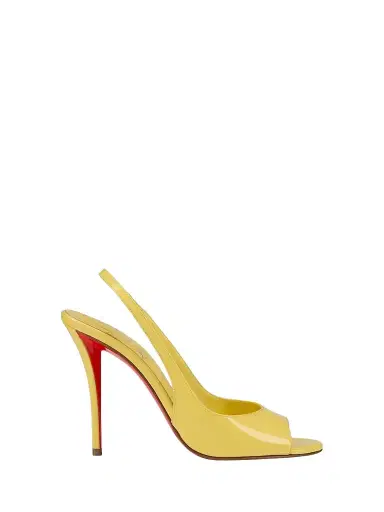 Christian Louboutin Women's Sofia Z 100MM Heels - Yellow | Thumbnail 1 Christian Louboutin Women's Sofia Z 100MM Heels - Yellow | Thumbnail 1