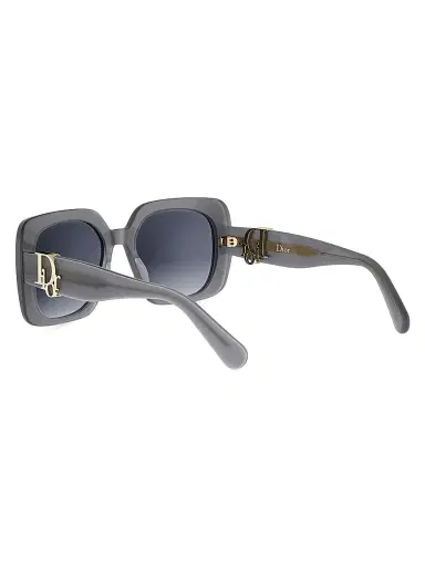 Dior Women's Oblique S1I 54MM Square Sunglasses - Grey Gradient Blue | Thumbnail 4 Dior Women's Oblique S1I 54MM Square Sunglasses - Grey Gradient Blue | Thumbnail 4