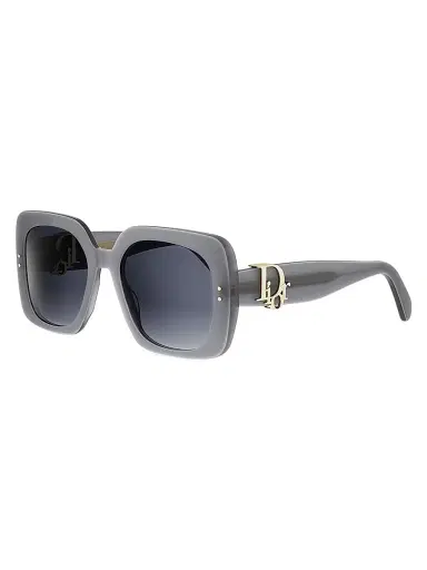 Dior Women's Oblique S1I 54MM Square Sunglasses - Grey Gradient Blue | Thumbnail 1 Dior Women's Oblique S1I 54MM Square Sunglasses - Grey Gradient Blue | Thumbnail 1