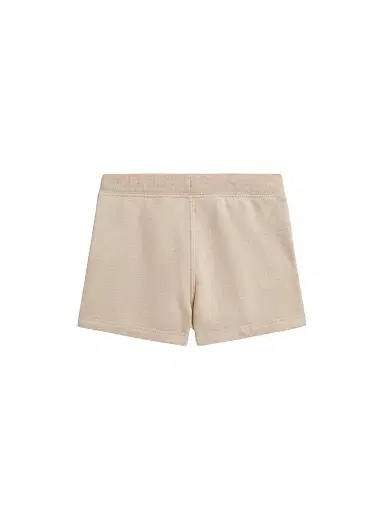 Polo Ralph Lauren Little Girl's & Girl's Cotton-Blend French Terry Shorts - Expedition Dune Heather | Thumbnail 2 Polo Ralph Lauren Little Girl's & Girl's Cotton-Blend French Terry Shorts - Expedition Dune Heather | Thumbnail 2