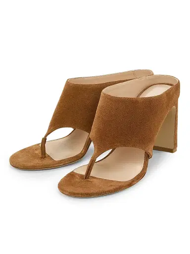 Stuart Weitzman Women's Babette 85MM Suede Sandals | Thumbnail 2 Stuart Weitzman Women's Babette 85MM Suede Sandals | Thumbnail 2