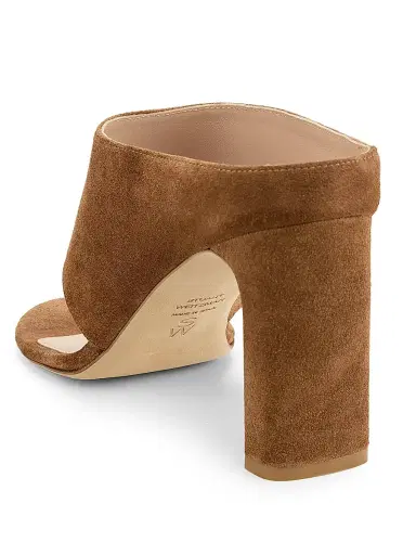 Stuart Weitzman Women's Babette 85MM Suede Sandals | Thumbnail 3 Stuart Weitzman Women's Babette 85MM Suede Sandals | Thumbnail 3