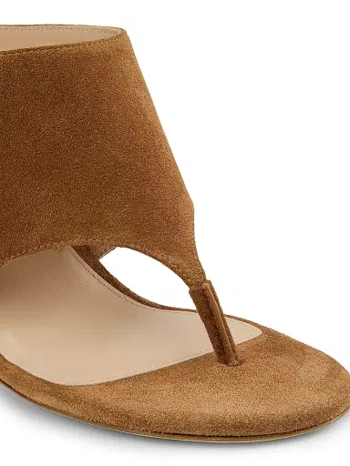 Stuart Weitzman Women's Babette 85MM Suede Sandals | Thumbnail 5 Stuart Weitzman Women's Babette 85MM Suede Sandals | Thumbnail 5