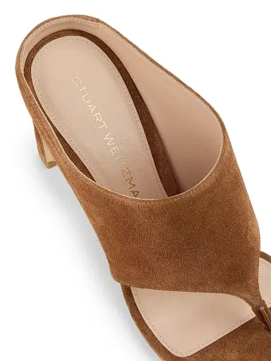 Stuart Weitzman Women's Babette 85MM Suede Sandals | Thumbnail 6 Stuart Weitzman Women's Babette 85MM Suede Sandals | Thumbnail 6