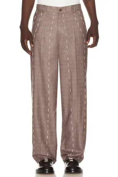 KidSuper Face Embroidered Suit Bottom | Thumbnail 1 KidSuper Face Embroidered Suit Bottom | Thumbnail 1