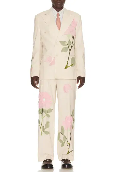 KidSuper Flower Applique Suit Blazer | Thumbnail 4 KidSuper Flower Applique Suit Blazer | Thumbnail 4