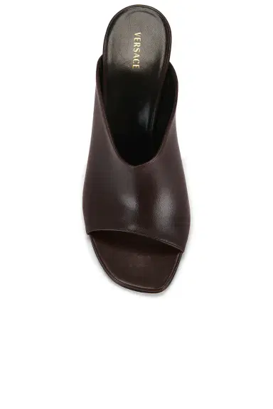 Versace Leather Mule Sandal | Thumbnail 4 Versace Leather Mule Sandal | Thumbnail 4