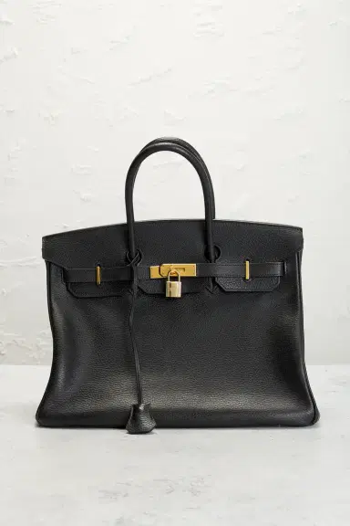 HERMÈS Ardennes Birkin 35 Retourne Handbag | Thumbnail 2 HERMÈS Ardennes Birkin 35 Retourne Handbag | Thumbnail 2