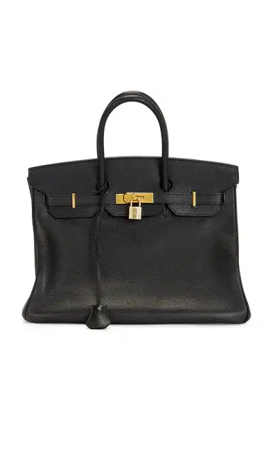 HERMÈS Ardennes Birkin 35 Retourne Handbag | Thumbnail 10 HERMÈS Ardennes Birkin 35 Retourne Handbag | Thumbnail 10