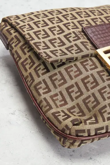 Fendi Zucchino Shoulder Bag | Thumbnail 9 Fendi Zucchino Shoulder Bag | Thumbnail 9