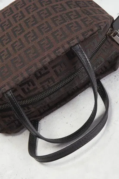 Fendi Zucchino Handbag | Thumbnail 9 Fendi Zucchino Handbag | Thumbnail 9