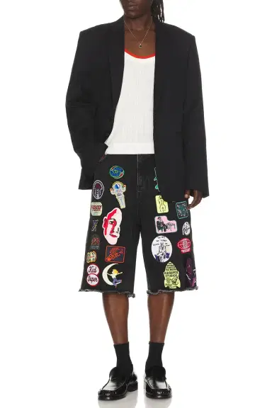 KidSuper Patches Denim Short | Thumbnail 3 KidSuper Patches Denim Short | Thumbnail 3