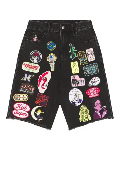 KidSuper Patches Denim Short | Thumbnail 4 KidSuper Patches Denim Short | Thumbnail 4