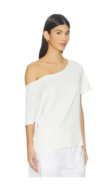 DAYDREAMER Solid Off The Shoulder Tee | Thumbnail 2 DAYDREAMER Solid Off The Shoulder Tee | Thumbnail 2