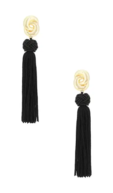 Luv AJ The Solstice Knot Tassel Earrings | Thumbnail 1 Luv AJ The Solstice Knot Tassel Earrings | Thumbnail 1