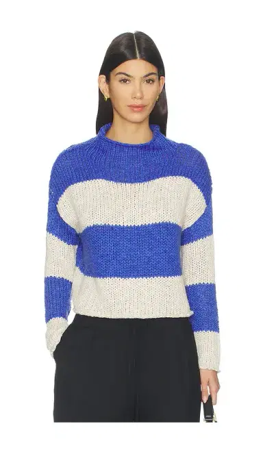 Free People Opal Rugby Stripe Sweater | Thumbnail 1 Free People Opal Rugby Stripe Sweater | Thumbnail 1
