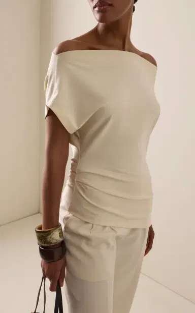 CLOSED Off-Shoulder Cotton Top | Thumbnail 3 CLOSED Off-Shoulder Cotton Top | Thumbnail 3