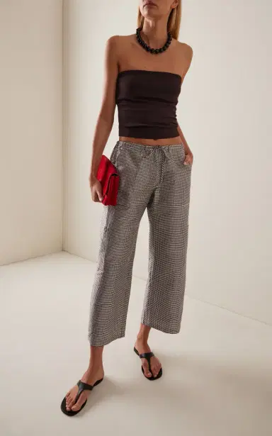 DONNI. Baby Ribbed Tube Top | Thumbnail 3 DONNI. Baby Ribbed Tube Top | Thumbnail 3