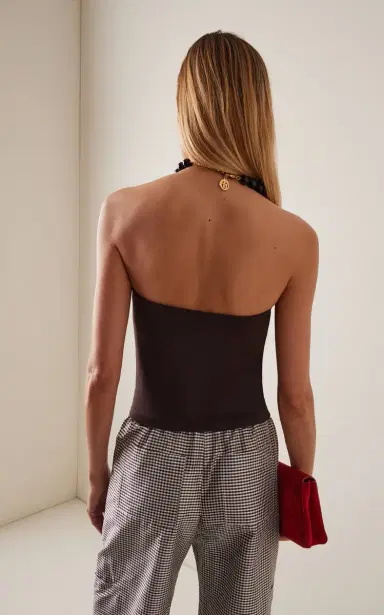 DONNI. Baby Ribbed Tube Top | Thumbnail 4 DONNI. Baby Ribbed Tube Top | Thumbnail 4