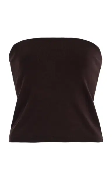 DONNI. Baby Ribbed Tube Top | Thumbnail 1 DONNI. Baby Ribbed Tube Top | Thumbnail 1