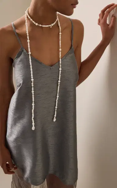 Le Sundial Le Sundial X Jeanerica Riviera Pearls Sautoir | Thumbnail 2 Le Sundial Le Sundial X Jeanerica Riviera Pearls Sautoir | Thumbnail 2