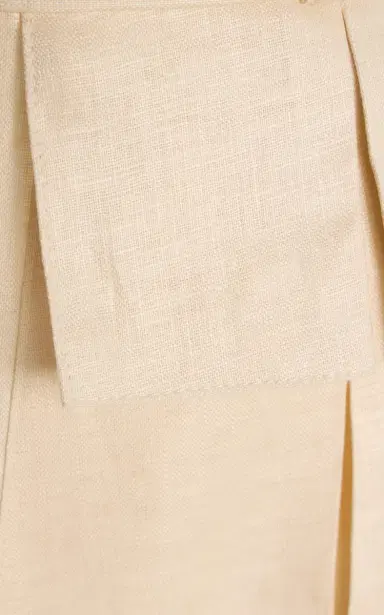 Matthew Bruch Linen Midi Cargo Skirt | Thumbnail 5 Matthew Bruch Linen Midi Cargo Skirt | Thumbnail 5