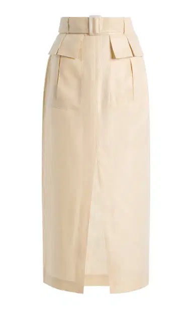 Matthew Bruch Linen Midi Cargo Skirt | Thumbnail 7 Matthew Bruch Linen Midi Cargo Skirt | Thumbnail 7