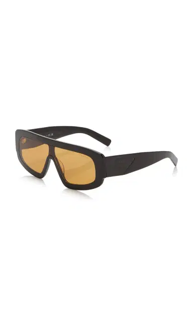 Prada Mask-Frame Acetate Sunglasses | Thumbnail 3 Prada Mask-Frame Acetate Sunglasses | Thumbnail 3