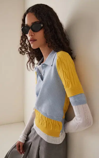 Miu Miu Round-Frame Acetate Sunglasses | Thumbnail 2 Miu Miu Round-Frame Acetate Sunglasses | Thumbnail 2