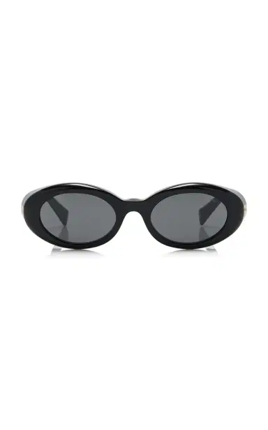 Miu Miu Round-Frame Acetate Sunglasses | Thumbnail 5 Miu Miu Round-Frame Acetate Sunglasses | Thumbnail 5