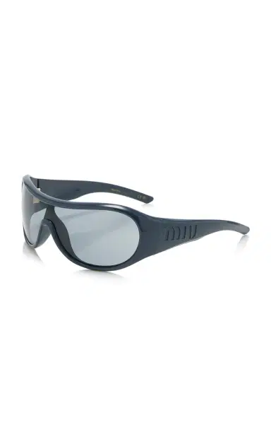 Miu Miu Mask-Frame Acetate Sunglasses | Thumbnail 3 Miu Miu Mask-Frame Acetate Sunglasses | Thumbnail 3