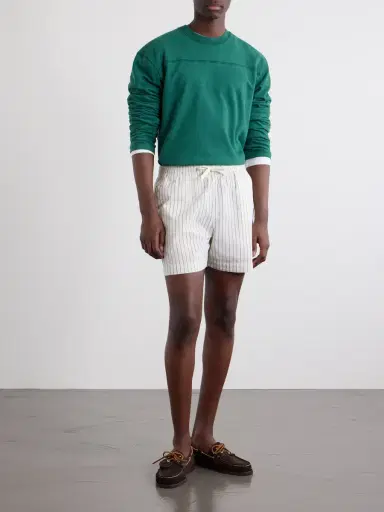 Drake's 77 Appliquéd Cotton-Jersey T-Shirt - Men | Thumbnail 2 Drake's 77 Appliquéd Cotton-Jersey T-Shirt - Men | Thumbnail 2