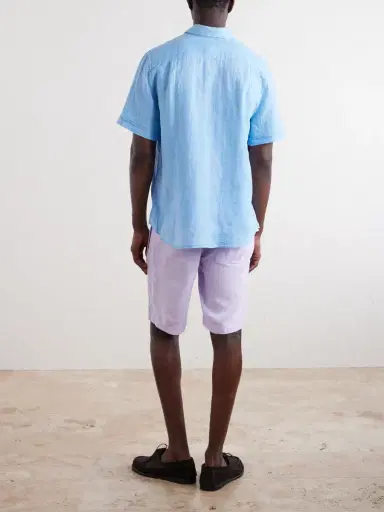 Vilebrequin Linen Shirt - Men | Thumbnail 4 Vilebrequin Linen Shirt - Men | Thumbnail 4