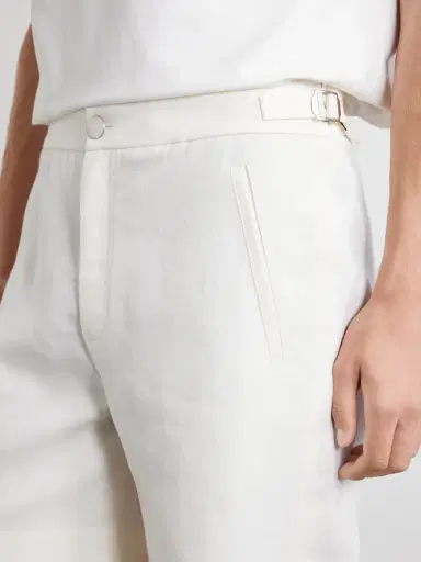 God’s True Cashmere Straight-Leg Linen-Twill Shorts - Men | Thumbnail 5 God’s True Cashmere Straight-Leg Linen-Twill Shorts - Men | Thumbnail 5