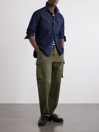 KAPITAL Denim Western Shirt - Men | Thumbnail 2 KAPITAL Denim Western Shirt - Men | Thumbnail 2