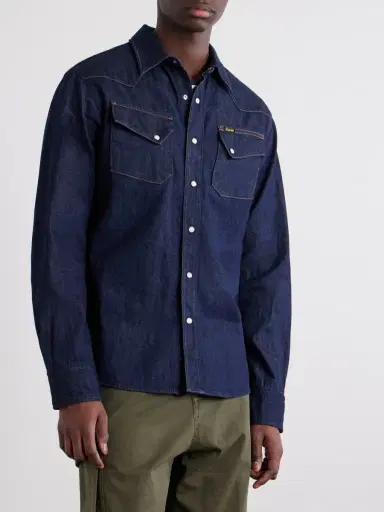 KAPITAL Denim Western Shirt - Men | Thumbnail 3 KAPITAL Denim Western Shirt - Men | Thumbnail 3