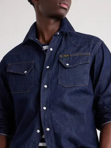 KAPITAL Denim Western Shirt - Men | Thumbnail 5 KAPITAL Denim Western Shirt - Men | Thumbnail 5