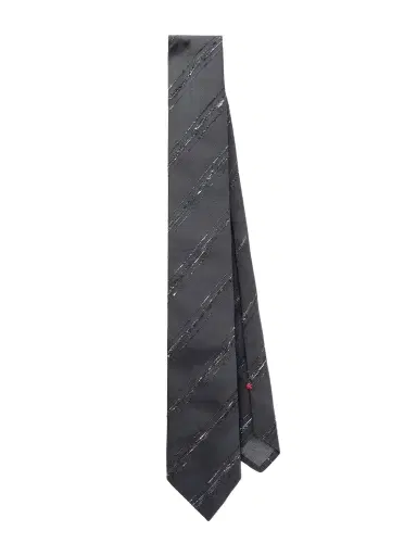 Brunello Cucinelli 8cm Silk and Cotton-Blend Tie - Men | Thumbnail 1 Brunello Cucinelli 8cm Silk and Cotton-Blend Tie - Men | Thumbnail 1