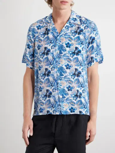 Vilebrequin Charli Camp-Collar Printed Shirt - Men | Thumbnail 3 Vilebrequin Charli Camp-Collar Printed Shirt - Men | Thumbnail 3