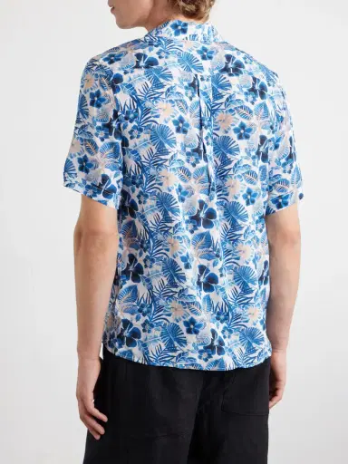 Vilebrequin Charli Camp-Collar Printed Shirt - Men | Thumbnail 4 Vilebrequin Charli Camp-Collar Printed Shirt - Men | Thumbnail 4