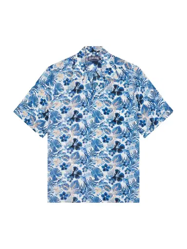 Vilebrequin Charli Camp-Collar Printed Shirt - Men | Thumbnail 1 Vilebrequin Charli Camp-Collar Printed Shirt - Men | Thumbnail 1