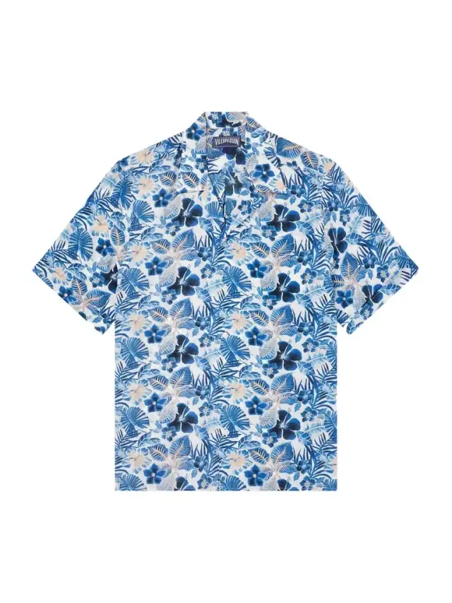 Charli Camp-Collar Printed Shirt - Men Charli Camp-Collar Printed Shirt - Men