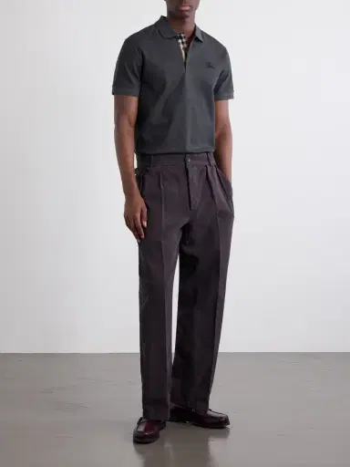 Burberry Eddie Cotton Polo Shirt - Men | Thumbnail 2 Burberry Eddie Cotton Polo Shirt - Men | Thumbnail 2