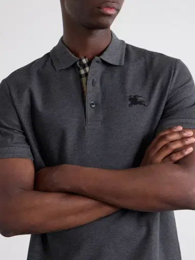 Burberry Eddie Cotton Polo Shirt - Men | Thumbnail 5 Burberry Eddie Cotton Polo Shirt - Men | Thumbnail 5