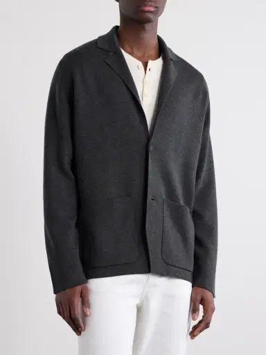 John Smedley Narah 2 Merino Wool Blazer - Men | Thumbnail 3 John Smedley Narah 2 Merino Wool Blazer - Men | Thumbnail 3
