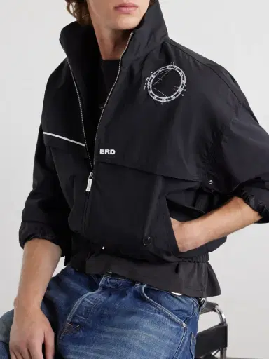 Enfants Riches Déprimés Serge Logo-Printed Shell Jacket - Men | Thumbnail 5 Enfants Riches Déprimés Serge Logo-Printed Shell Jacket - Men | Thumbnail 5