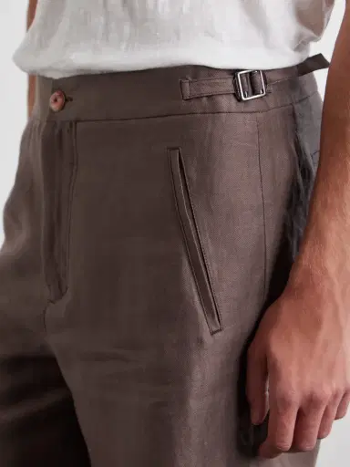 God’s True Cashmere Straight-Leg Linen-Twill Shorts - Men | Thumbnail 5 God’s True Cashmere Straight-Leg Linen-Twill Shorts - Men | Thumbnail 5