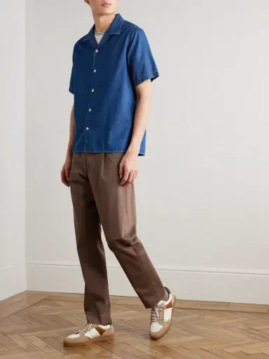 NN07 Julio 5765 Cotton-Chambray Shirt - Men | Thumbnail 2 NN07 Julio 5765 Cotton-Chambray Shirt - Men | Thumbnail 2