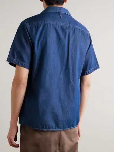 NN07 Julio 5765 Cotton-Chambray Shirt - Men | Thumbnail 3 NN07 Julio 5765 Cotton-Chambray Shirt - Men | Thumbnail 3